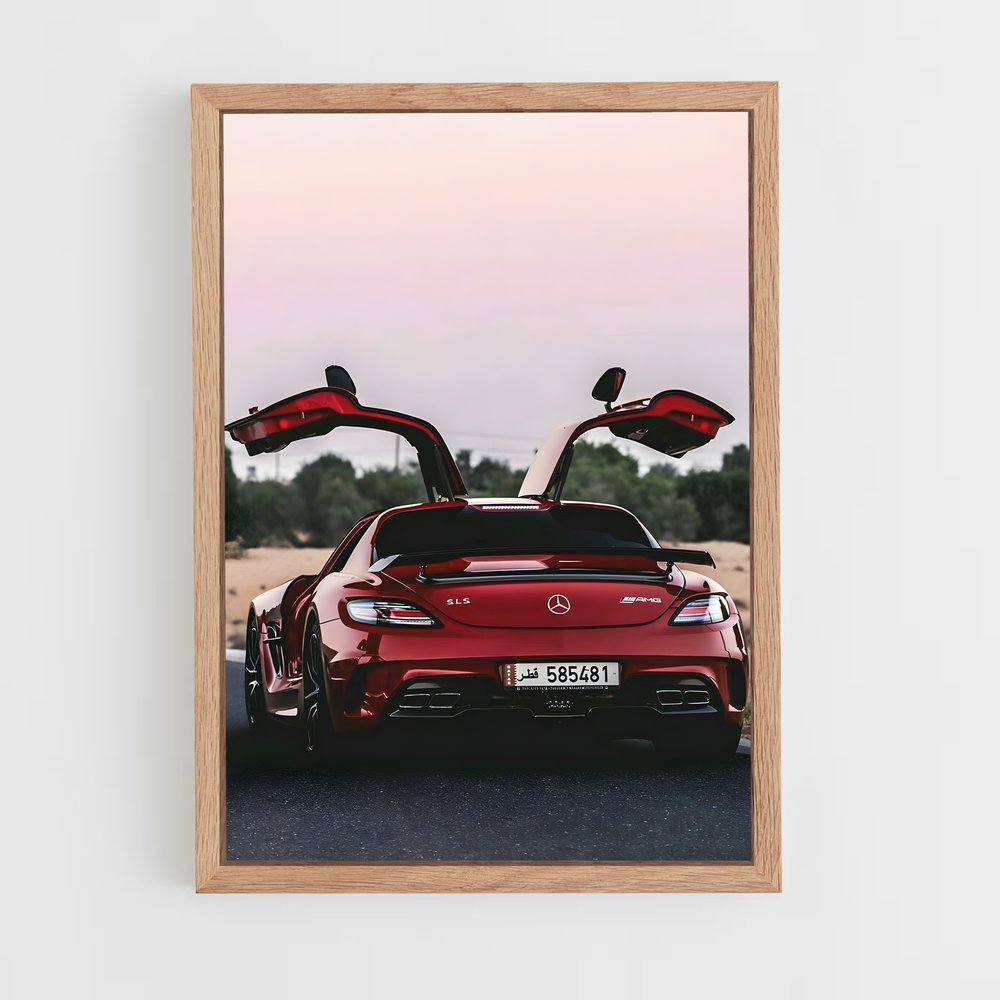 Poster AMG Inferno – affiche Mercedes (vue 4)